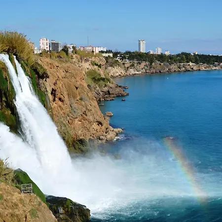 아파트 Antalya 4 Nirvana Club First Floor Two Bedrooms Pool View With Water Slide Close To Center - Park