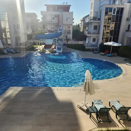 Antalya 4 Nirvana Club First Floor Two Bedrooms Pool View With Water Slide Close To Center - Park 아파트 베렉